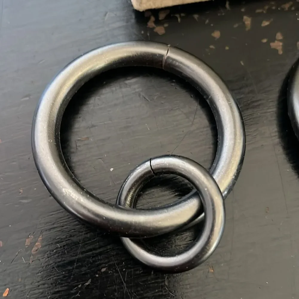 Pottery Barn Large Round Curtain Rings set of 2
